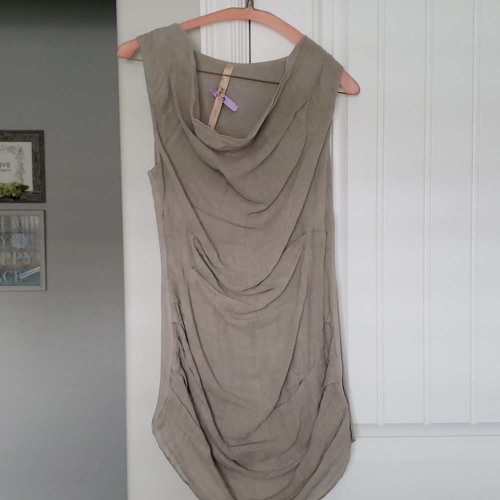 Ruched Lined Dress